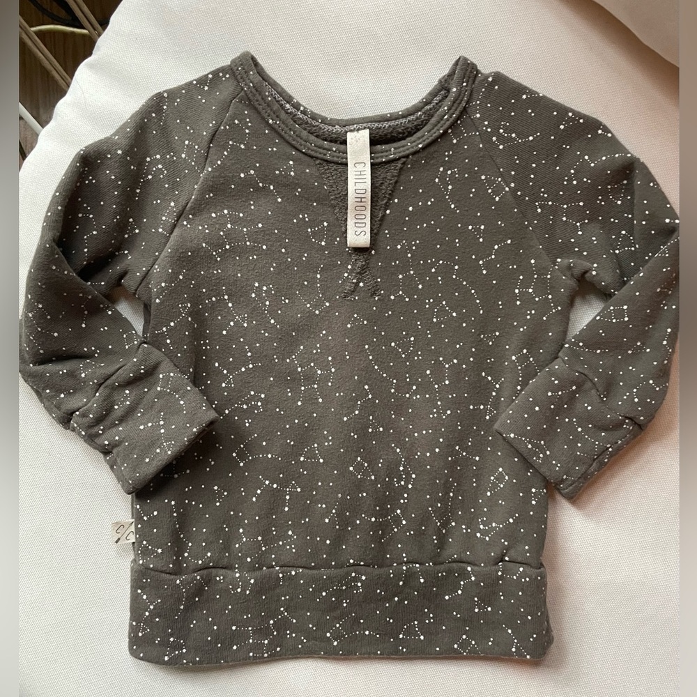 Childhoods constellations sweatshirt